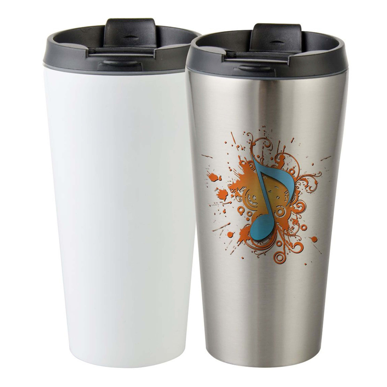 Sublimation On Stainless Steel Tumbler Or Mugs In 2 Ways